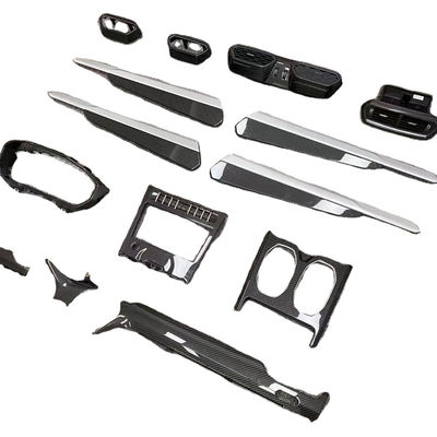 Phân tích ô tô Nội thất sợi cacbon cho Lamborghini Urus Urus Sợi cacbon Bề mặt điều khiển điều hòa không khí trung tâm