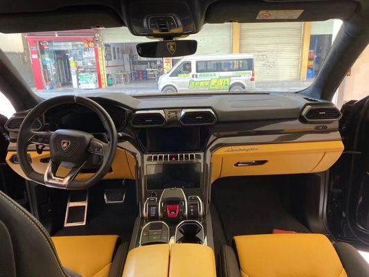 Phân tích ô tô Nội thất sợi cacbon cho Lamborghini Urus Urus Sợi cacbon Bề mặt điều khiển điều hòa không khí trung tâm