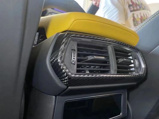 Phân tích ô tô Nội thất sợi cacbon cho Lamborghini Urus Urus Sợi cacbon Bề mặt điều khiển điều hòa không khí trung tâm