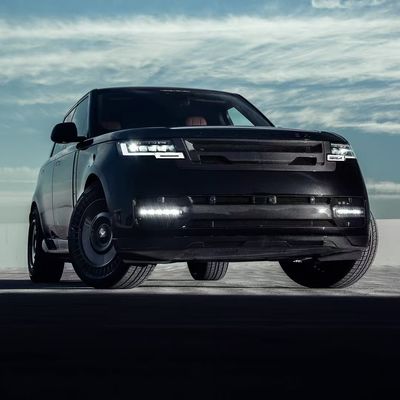 2022 Thay thế bộ dụng cụ cơ thể Land Rover VS Style Universal Front Bumper Lip Spoiler Diffuser Side Skirt