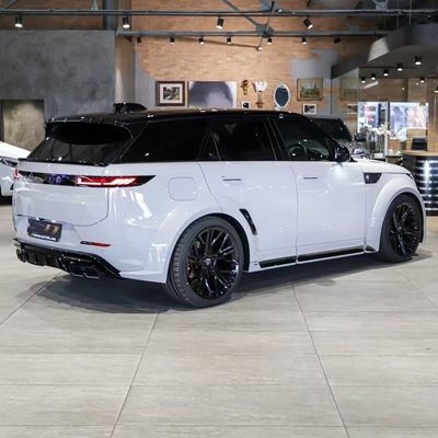 Carbon Fiber Range Rover Sport Body Kit LM Style Lưỡi trước Lỗ xe