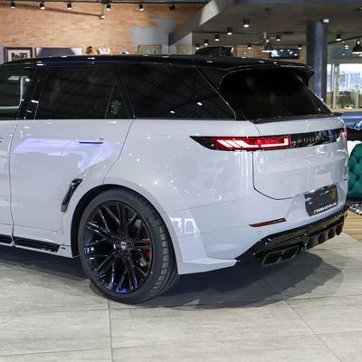 Carbon Fiber Range Rover Sport Body Kit LM Style Lưỡi trước Lỗ xe