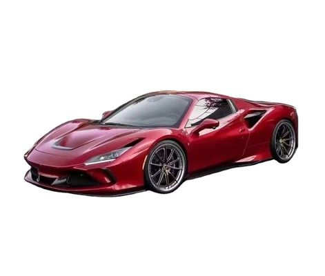 Bộ cơ thể sợi cacbon mới cho Ferrari F8 Bộ cơ thể sợi cacbon phía trước Xẻ phía sau Diffuser Spoiler
