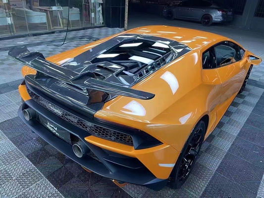 Phân tích ô tô Carbon Fiber Spoiler cho Lamborghini HURACAN LP610 580 EVO nâng cấp Performante Style Carbon Fiber Tail Spoiler