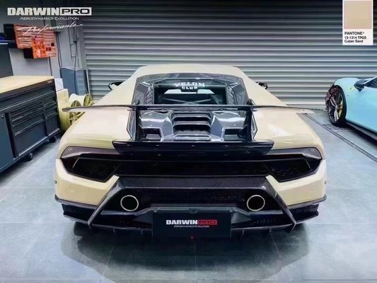Phân tích ô tô Carbon Fiber Spoiler cho Lamborghini HURACAN LP610 580 EVO nâng cấp Performante Style Carbon Fiber Tail Spoiler