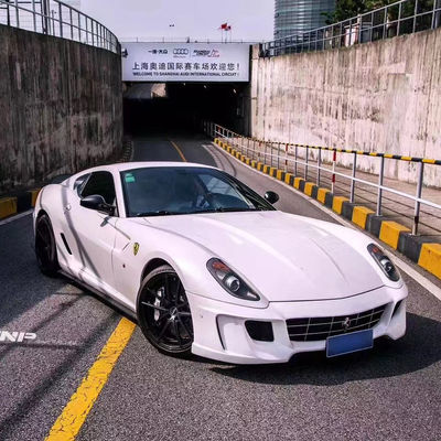 Đối với Ferrari 599 Body Kit 599 nâng cấp phong cách VORS phía trước và phía sau Bumper Side Skirt Spoiler Carbon Fiber Body Kit