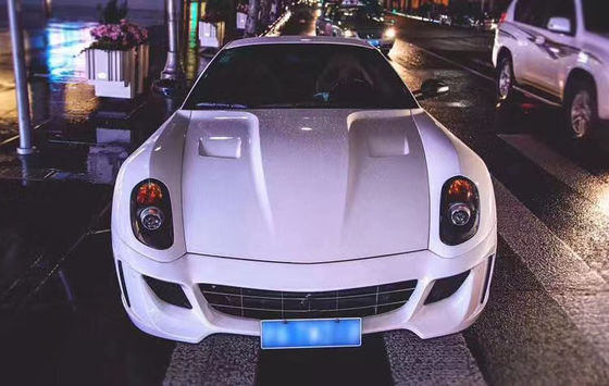 Đối với Ferrari 599 Body Kit 599 nâng cấp phong cách VORS phía trước và phía sau Bumper Side Skirt Spoiler Carbon Fiber Body Kit