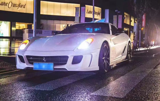 Đối với Ferrari 599 Body Kit 599 nâng cấp phong cách VORS phía trước và phía sau Bumper Side Skirt Spoiler Carbon Fiber Body Kit