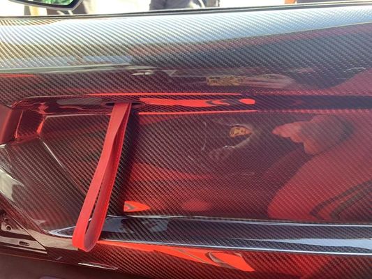 Đối với Lamborghini Aventador LP700 tấm cửa sợi cacbon Aventador SVJ Style tấm cửa sợi cacbon
