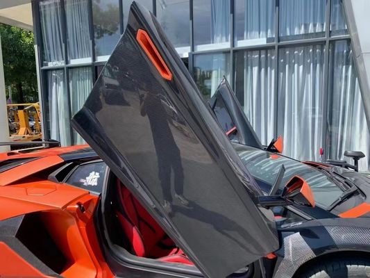 Đối với Lamborghini Aventador LP700 tấm cửa sợi cacbon Aventador SVJ Style tấm cửa sợi cacbon