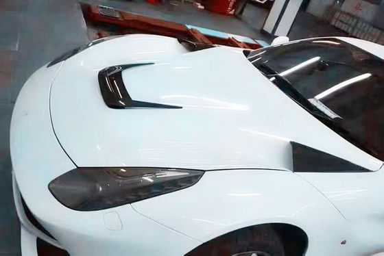 Sợi carbon chất lượng cao cho Ferrari F12 Carbon Fiber Cover Decoration F12 Carbon Fiber Engine Compartment Tuyere Small Piece