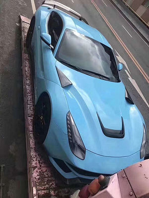 Sợi carbon chất lượng cao cho Ferrari F12 Carbon Fiber Cover Decoration F12 Carbon Fiber Engine Compartment Tuyere Small Piece