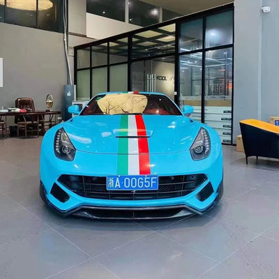 Bộ cơ thể sợi carbon F12 chất lượng cao cho Ferrari F12 nâng cấp DMC phong cách Mặt trước Lôi phía sau Diffuser Spoiler