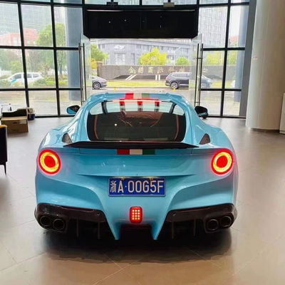 Bộ cơ thể sợi carbon F12 chất lượng cao cho Ferrari F12 nâng cấp DMC phong cách Mặt trước Lôi phía sau Diffuser Spoiler