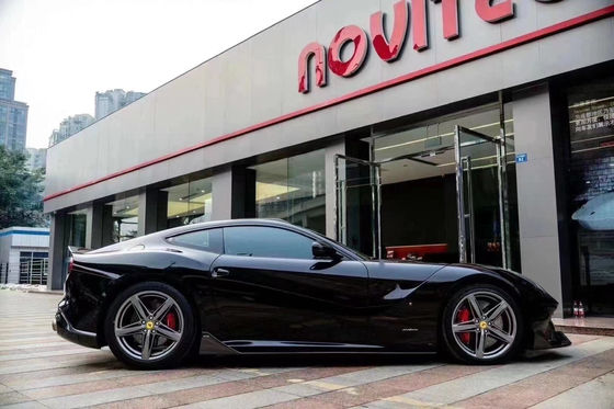 Bộ cơ thể sợi carbon F12 chất lượng cao cho Ferrari F12 nâng cấp DMC phong cách Mặt trước Lôi phía sau Diffuser Spoiler