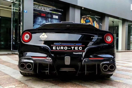 Bộ cơ thể sợi carbon F12 chất lượng cao cho Ferrari F12 nâng cấp DMC phong cách Mặt trước Lôi phía sau Diffuser Spoiler