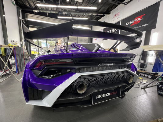 Bộ cơ thể sợi cacbon khô Bộ cơ thể sợi cacbon khô cho Lamborghini Huracan STO Huracan STO nâng cấp phong cách OEM Bộ cơ thể pha trộn xẻo phía trước