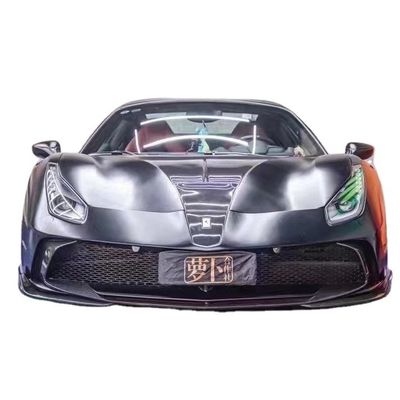 Phụ tùng ô tô cho Ferrari 488 Body Kit 488 nâng cấp MSY phong cách phía trước và phía sau Bumper Spoiler Carbon Fiber Body Kit