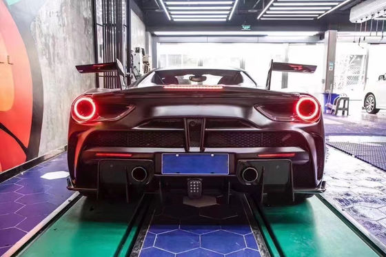 Phụ tùng ô tô cho Ferrari 488 Body Kit 488 nâng cấp MSY phong cách phía trước và phía sau Bumper Spoiler Carbon Fiber Body Kit
