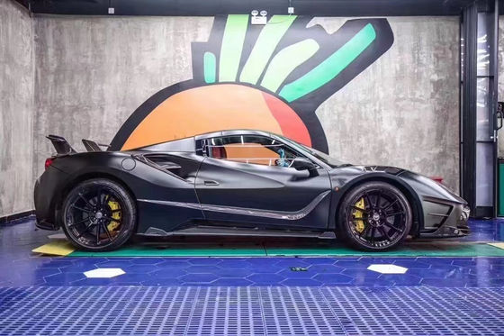 Phụ tùng ô tô cho Ferrari 488 Body Kit 488 nâng cấp MSY phong cách phía trước và phía sau Bumper Spoiler Carbon Fiber Body Kit