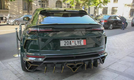 Đối với Lamborghini Urus Carbon Fiber Body Kit Urus nâng cấp kiểu MSY Carbon Fiber phía trước và phía sau Bumper Spoiler Hood