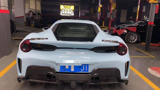 Bộ phận ô tô cho Ferrari 488 Body Kit 488 nâng cấp phong cách PistA phía trước và phía sau Bumper Bonnet Spoiler Carbon Fiber Body Kit