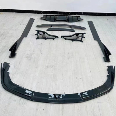 Đối với Ferrari 458 Carbon Fiber Body Kit 458 Carbon Fiber Front Lip Diffuser Spoiler Side Skirt Body Kit