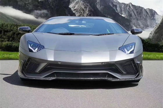 Bộ cơ thể sợi cacbon cho Lamborghini LP740S LP740S nâng cấp nâng cấp MSY phong cách phía trước xẻo Diffuser Spoiler Body Kit