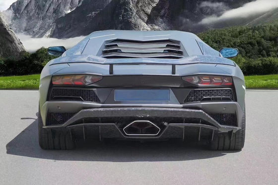 Bộ cơ thể sợi cacbon cho Lamborghini LP740S LP740S nâng cấp nâng cấp MSY phong cách phía trước xẻo Diffuser Spoiler Body Kit