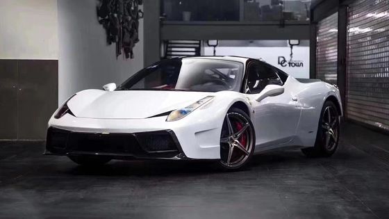 Đối với Ferrari 458 Carbon Fiber Body Kit 458 nâng cấp phong cách VORS phía trước và phía sau Bumper Spoiler Side Skirt Body Kit