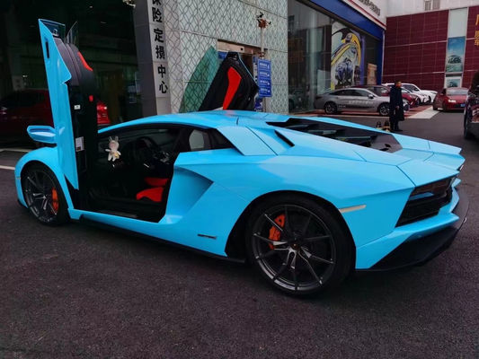 Đối với Lamborghini Aventador LP700 Carbon Fiber Body Kit LP740 Style Mặt trước và phía sau Bumper Spoilers