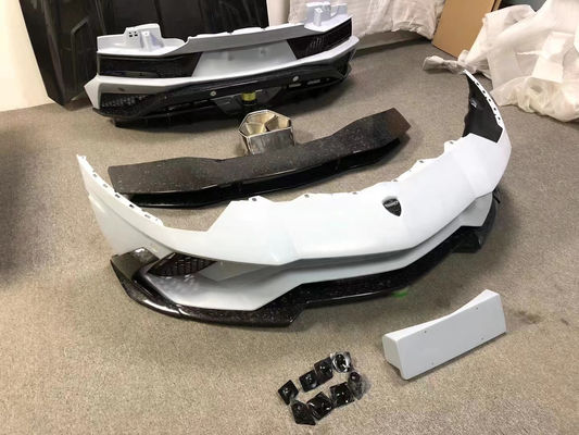 Đối với Lamborghini Aventador LP700 Carbon Fiber Body Kit LP740 Style Mặt trước và phía sau Bumper Spoilers