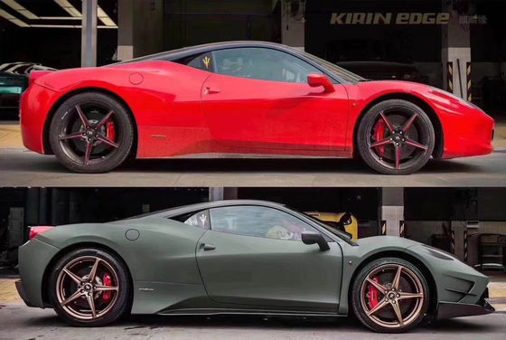 Phân tích ô tô cho Ferrari 458 Body Kit 458 nâng cấp Misha phong cách phía trước và phía sau Bumper Side Skirt Hood Spoiler Body Kit