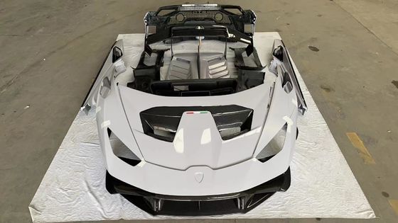 STP Carbon Fiber Body Kit cho Lamborghini Huracan LP580 LP610 Carbon Fiber phía trước và phía sau Bumper Spoiler Hood
