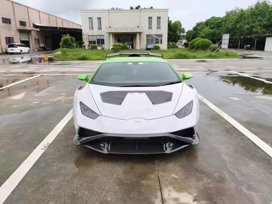 STP Carbon Fiber Body Kit cho Lamborghini Huracan LP580 LP610 Carbon Fiber phía trước và phía sau Bumper Spoiler Hood