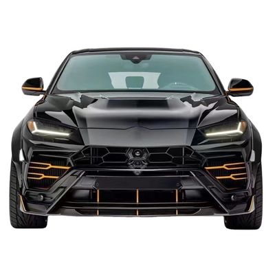 Đối với Lamborghini Urus Carbon Fiber Body Kit Urus nâng cấp kiểu VORS Carbon Fiber Front Lip Diffuser Spoiler Hood với thân rộng