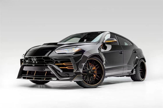 Đối với Lamborghini Urus Carbon Fiber Body Kit Urus nâng cấp kiểu VORS Carbon Fiber Front Lip Diffuser Spoiler Hood với thân rộng