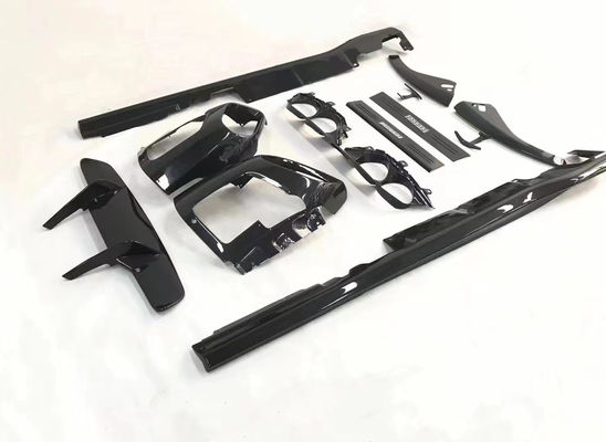 Sợi carbon khô cho Ferrari 812 Carbon Fiber Body Kit 812 nâng cấp Nivic Style Front Lip Diffuser Spoiler Hood