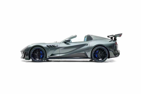 Đối với Ferrari 812 Carbon Fiber Body Kit 812 nâng cấp MSY Style Carbon Fiber phía trước và phía sau Bumper Spoiler Wing