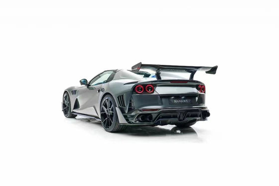 Đối với Ferrari 812 Carbon Fiber Body Kit 812 nâng cấp MSY Style Carbon Fiber phía trước và phía sau Bumper Spoiler Wing