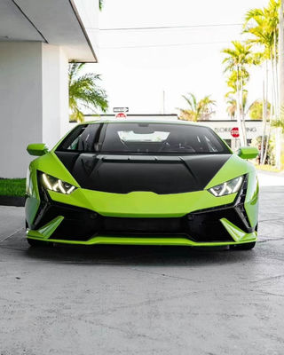 Đối với Lamborghini LP580 LP610 EVO Carbon Fiber Body Kit LP580 LP610 EVO Upgraded TecNIA-style Front Bumper Body Kit