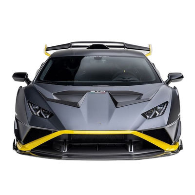 Đối với Lamborghini STO Carbon Fiber Body Kit STO nâng cấp kiểu Vors Mặt trước môi khuếch tán mặt bên Mũi áo khoác Carbon Fiber Body Kit