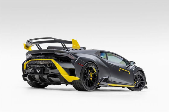 Đối với Lamborghini STO Carbon Fiber Body Kit STO nâng cấp kiểu Vors Mặt trước môi khuếch tán mặt bên Mũi áo khoác Carbon Fiber Body Kit