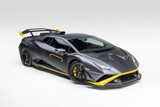 Đối với Lamborghini STO Carbon Fiber Body Kit STO nâng cấp kiểu Vors Mặt trước môi khuếch tán mặt bên Mũi áo khoác Carbon Fiber Body Kit