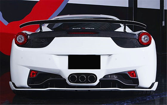Đối với Ferrari 458 Carbon Fiber Body Kit 458 Carbon Fiber Front Lip Diffuser Spoiler Body Kit