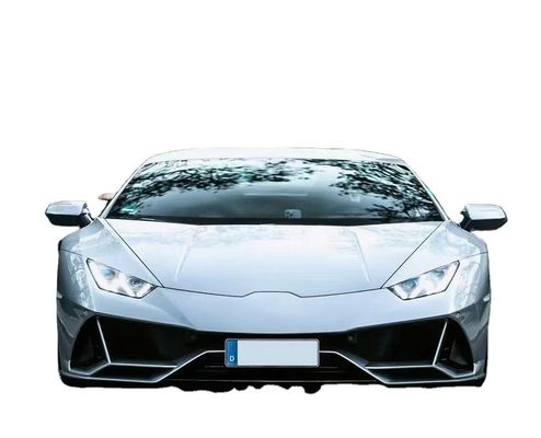 White EVO Style Carbon Fiber Body Kit thay thế bộ đệm trước và sau Evo Widebody Kit