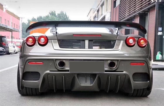 Đối với Ferrari F430 Body Kit F430 nâng cấp ASI Style Bốp phía trước và phía sau Spoiler F430 Carbon Fiber Body Kit