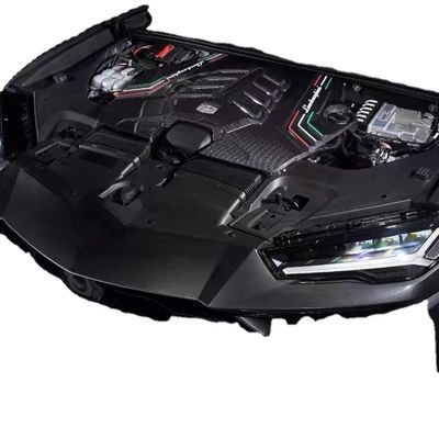 2019 Đen Lamborghini Body Kit Khô Carbon Fiber Engine Nội thất bảo vệ khiên