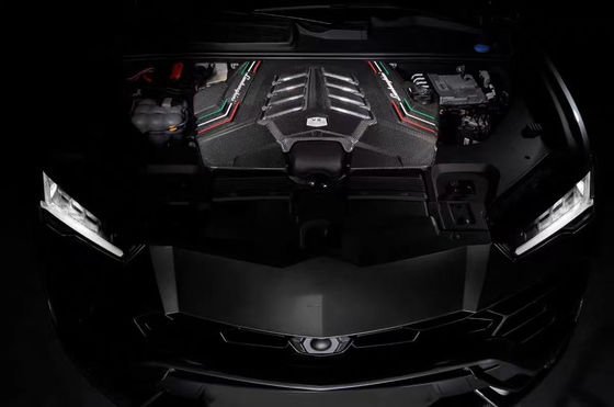 2019 Đen Lamborghini Body Kit Khô Carbon Fiber Engine Nội thất bảo vệ khiên