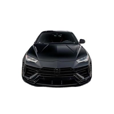 Đen Lamborghini cơ thể URUS nâng cấp 1016 Hood Spoiler Wide Body Kit